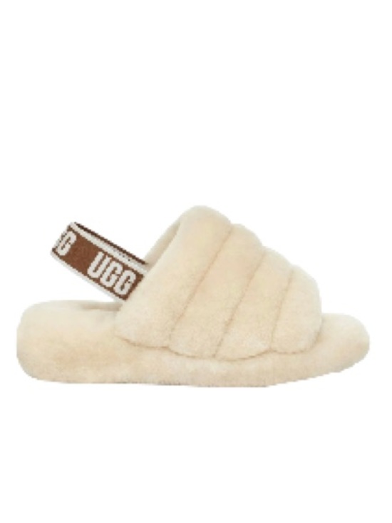 UGG Shoes - UGG Women's Fluff Yeah Slide - Natural 8